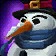 Mini-bonhomme de neige Icon