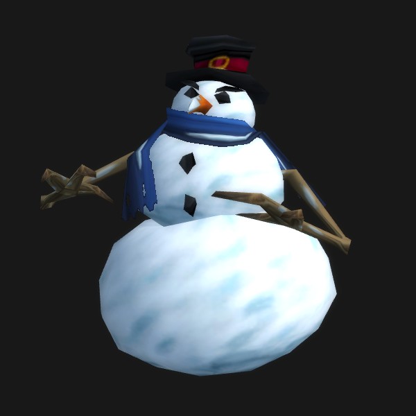Mini-bonhomme de neige - preview
