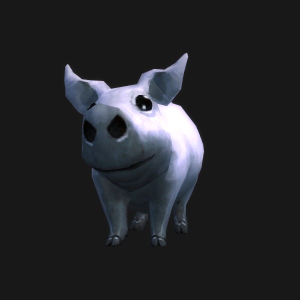 Cochon argenté