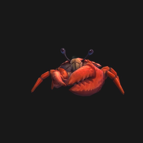 Crabe de lave