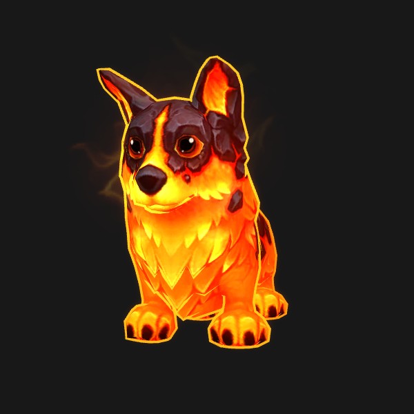 Corgi du magma