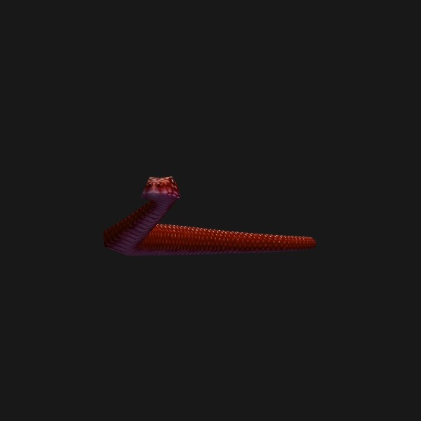 Serpent cramoisi